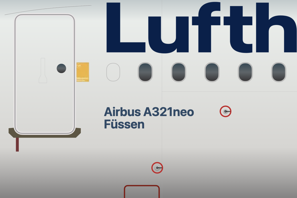 LH Airbus A321-271NX - AeroLOPA | Detailed aircraft seat plans